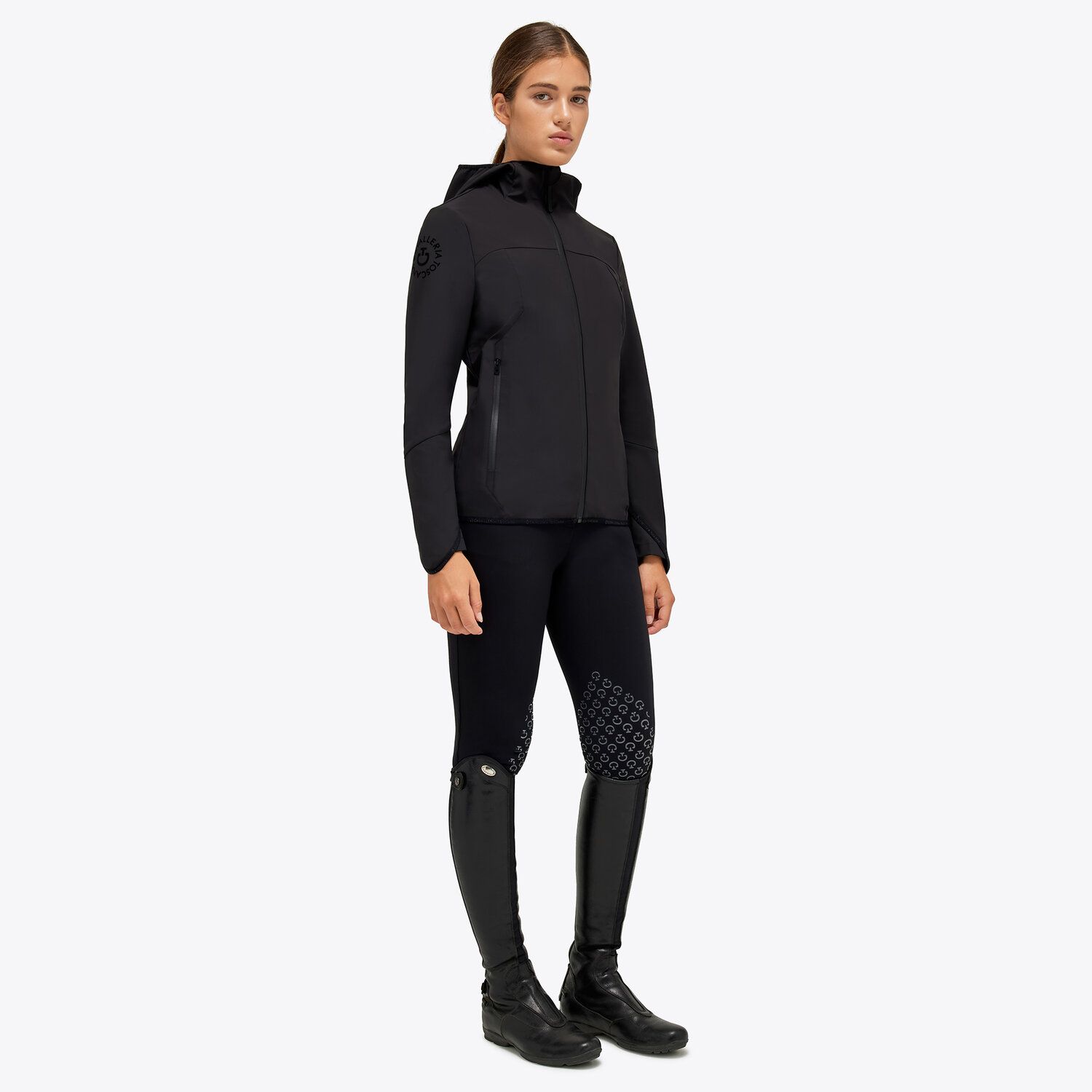 Cavalleria Toscana Women’s softshell jacket BLACK-2