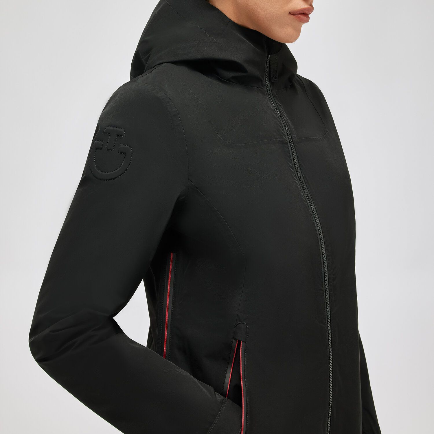 Cavalleria Toscana Women's Revo 3-Way Waterproof Jacket  BLACK-4