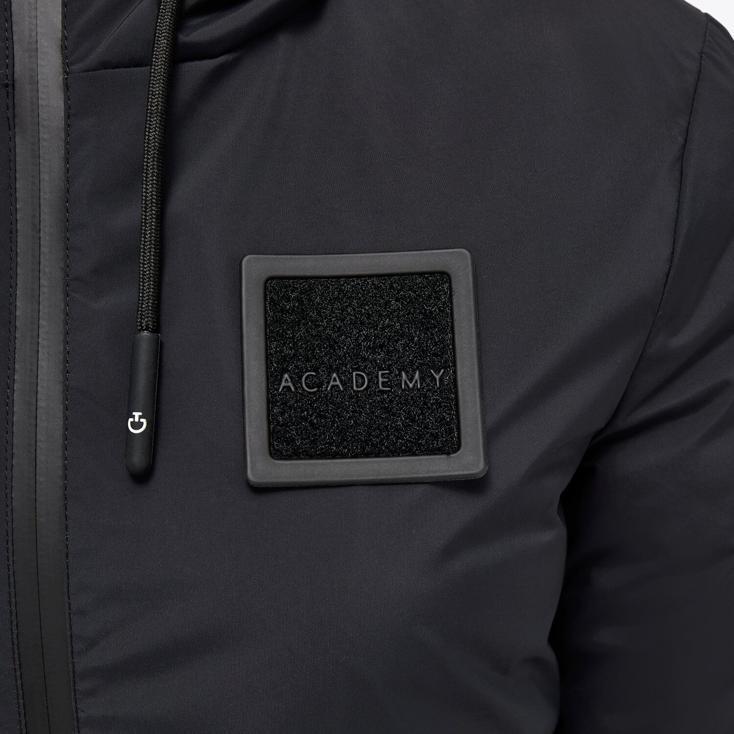Cavalleria Toscana CT Academy unisex nylon bomber jacket BLACK-5