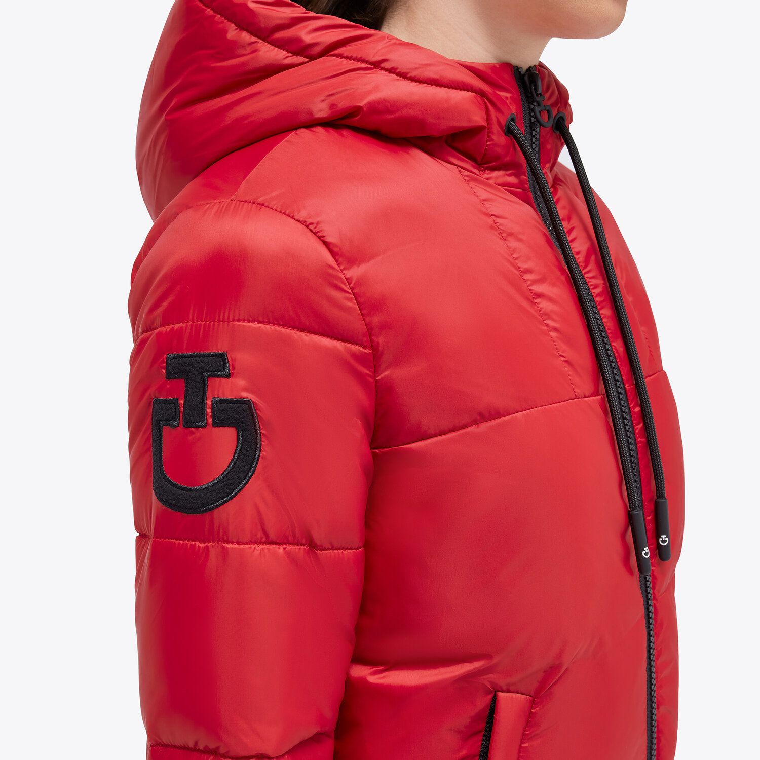 Cavalleria Toscana Unisex Puffer jacket RED-3