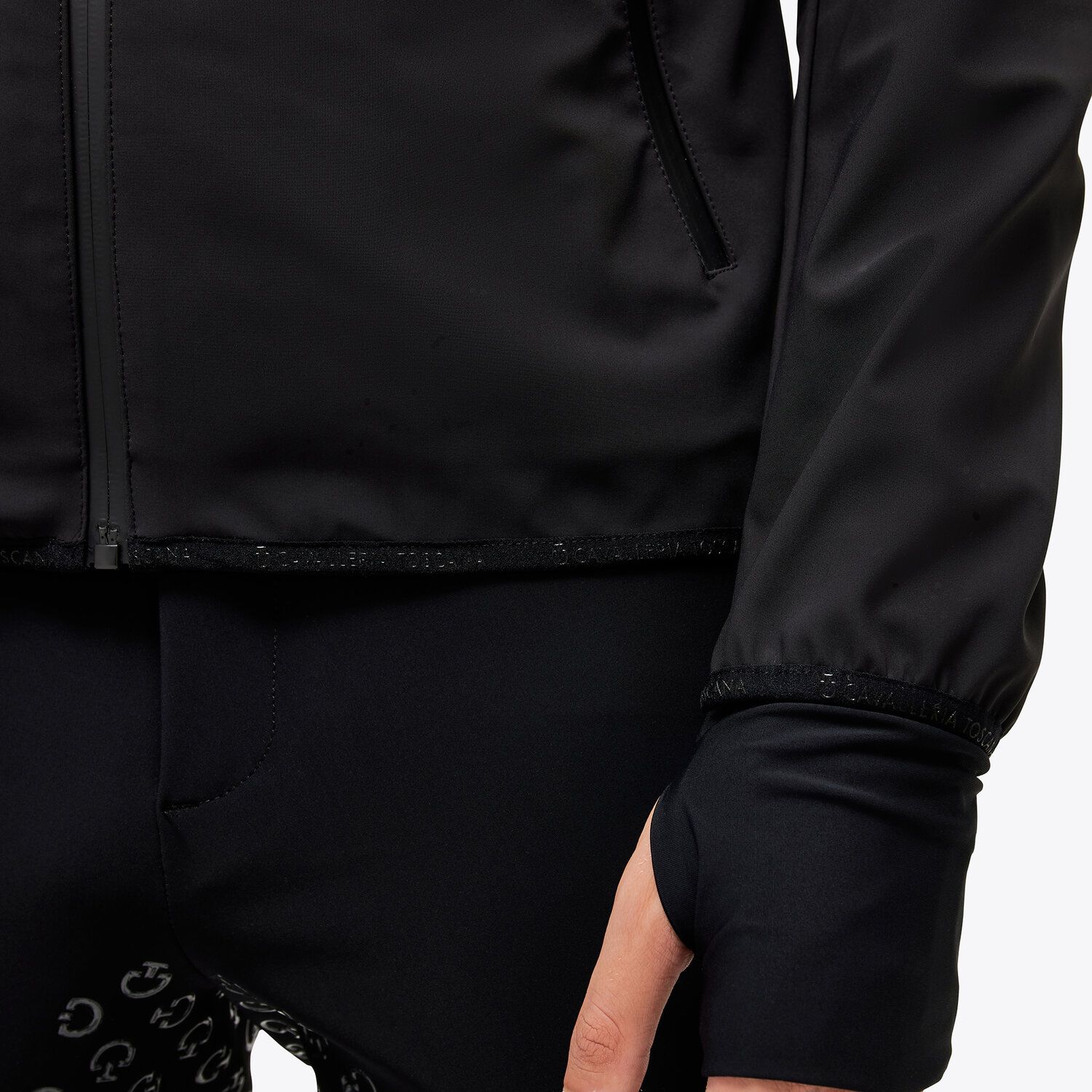 Cavalleria Toscana Men’s softshell jacket BLACK-7