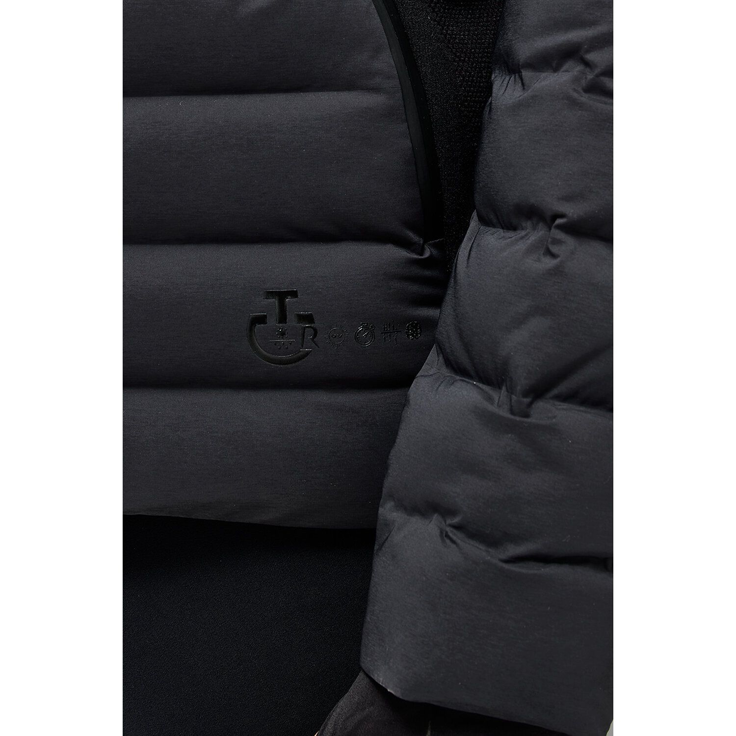 Cavalleria Toscana Men's Revo nylon puffer jacket BLACK-5