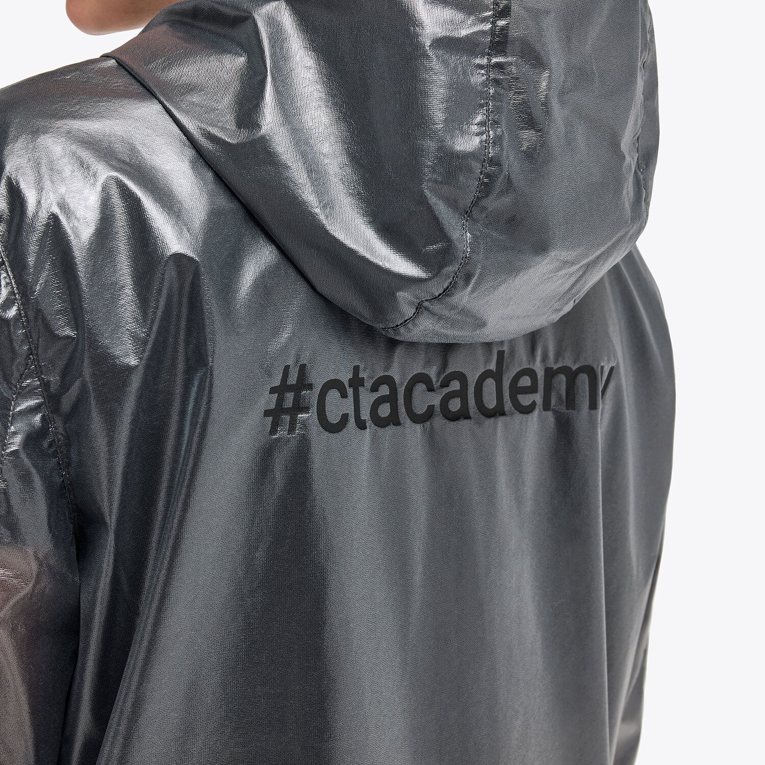 Cavalleria Toscana CT Academy unisex waterproof jacket Graphite Grey-4