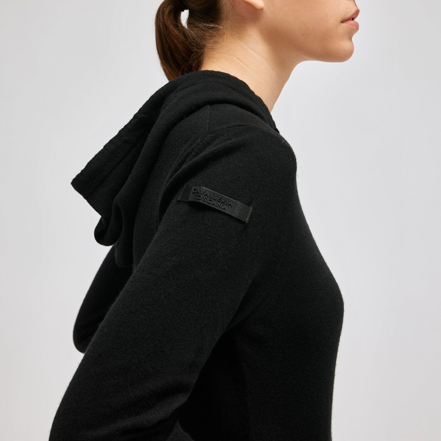 Cavalleria Toscana Women's hoodie BLACK-3