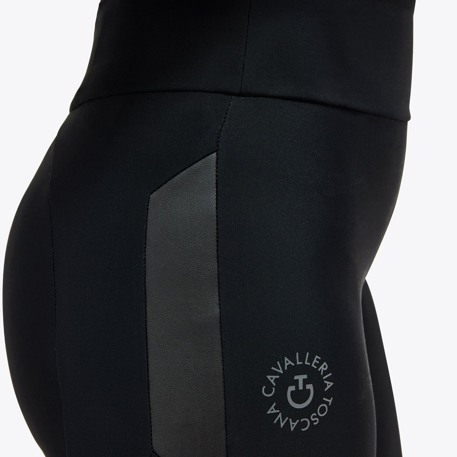 Cavalleria Toscana Women’s leggings in four-way stretch performance jersey BLACK-5