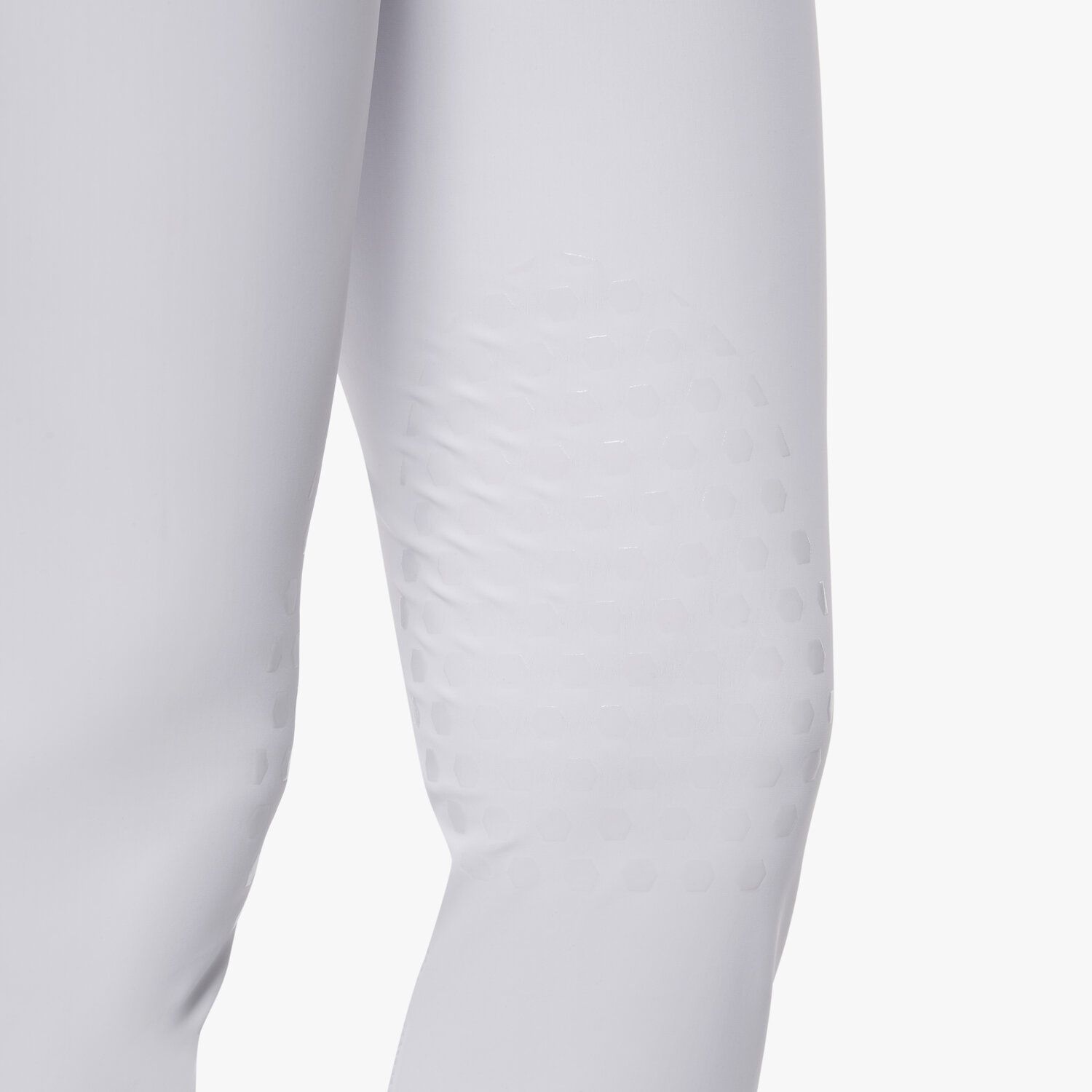 Cavalleria Toscana Women's FISE knee grip riding breeches WHITE-5