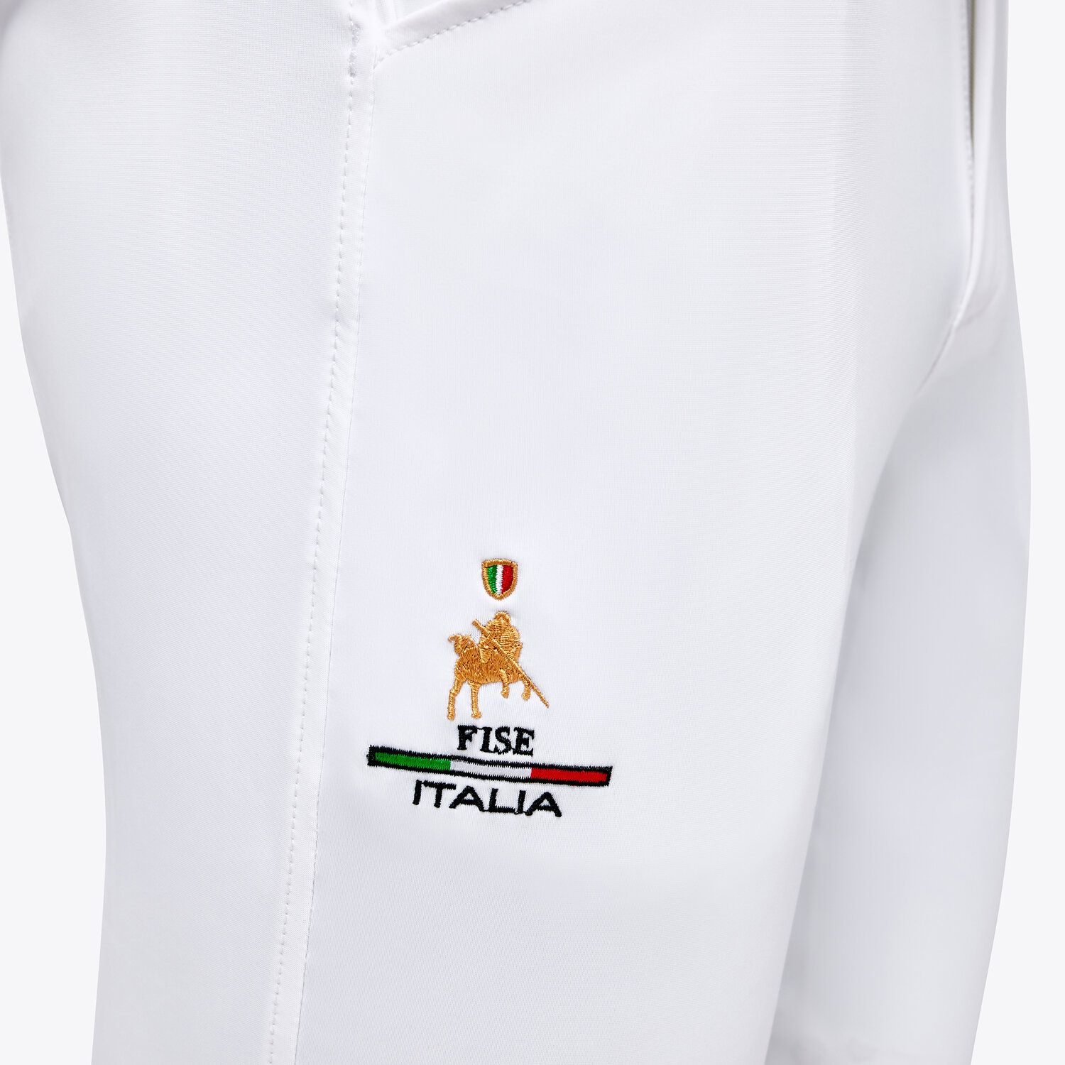 Cavalleria Toscana FISE men's breeches WHITE-4