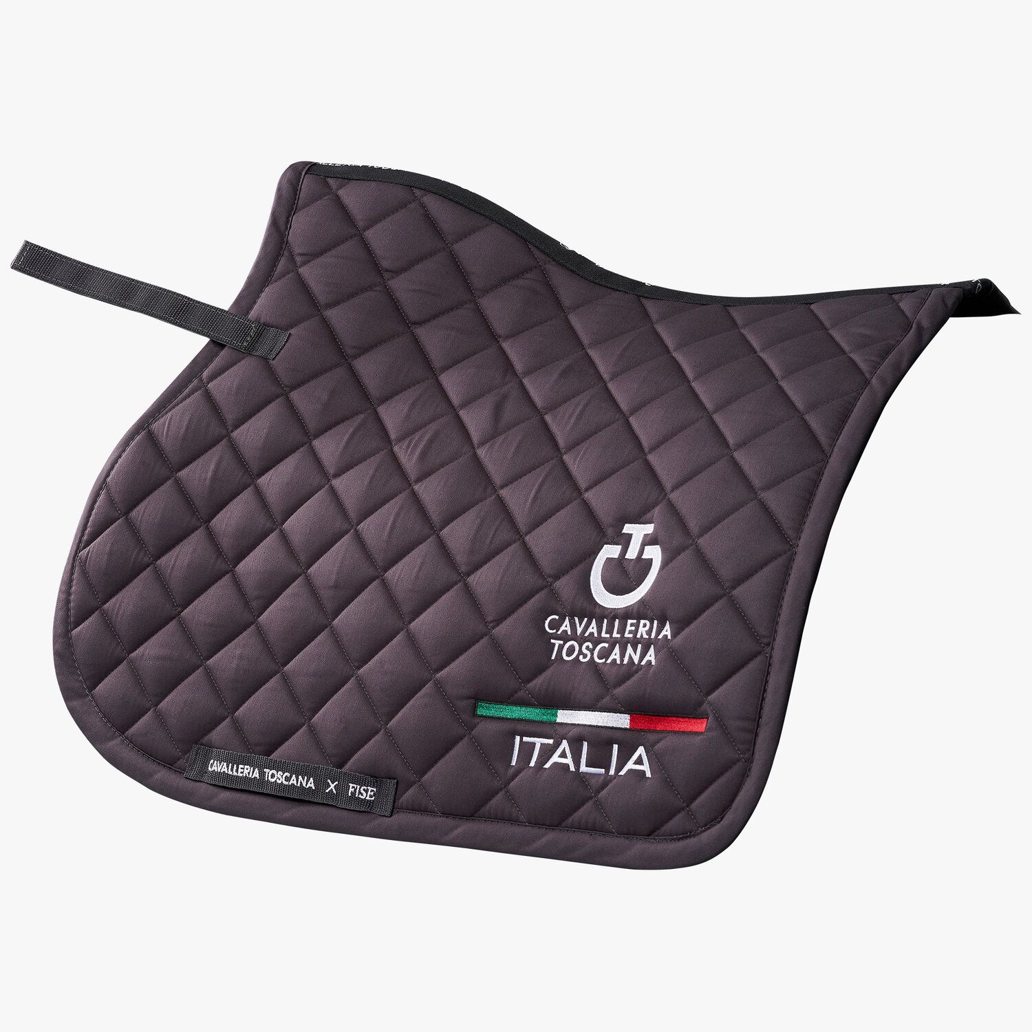 Cavalleria Toscana FISE jumping saddle pad GREY-3