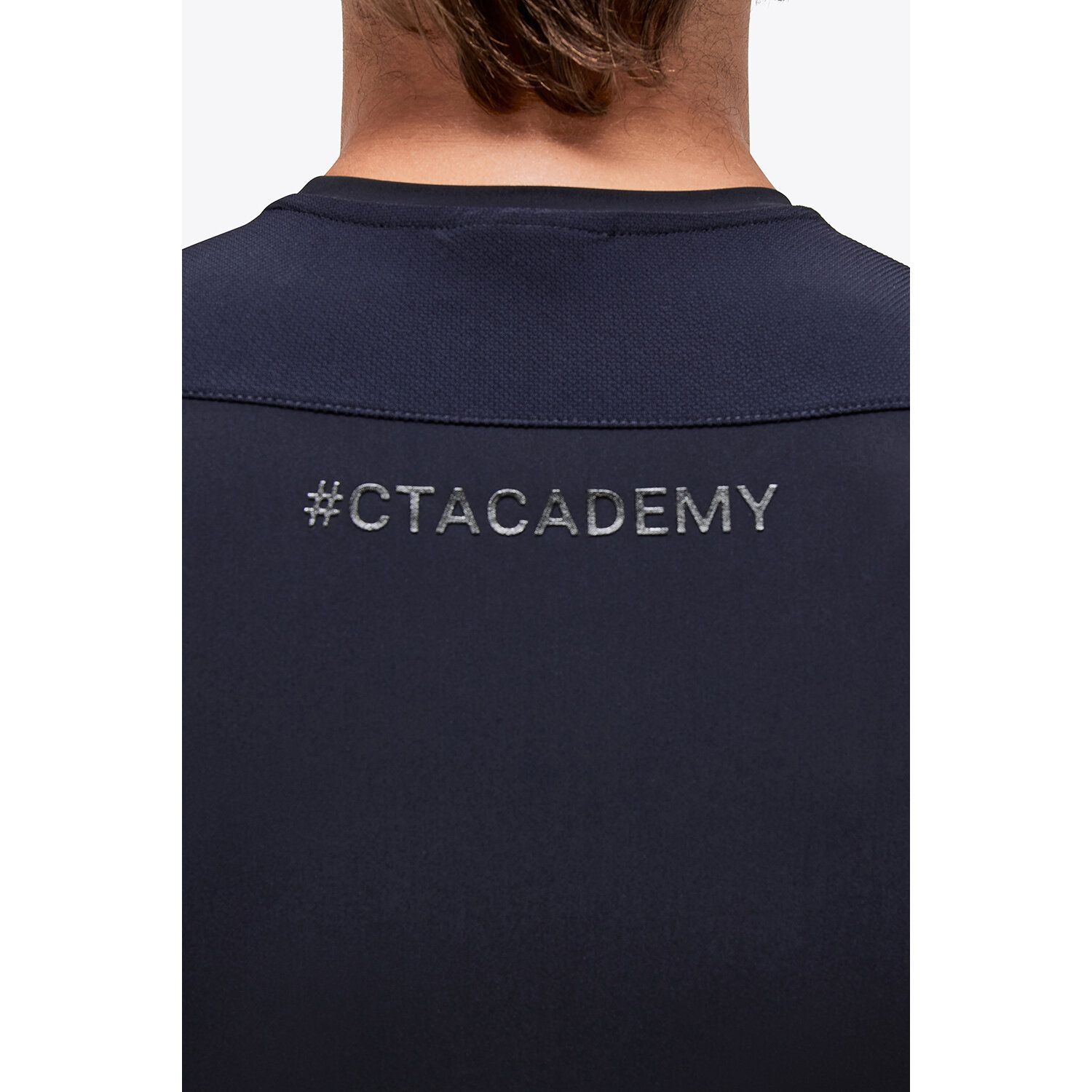 Cavalleria Toscana Men's CT Academy Jersey T-Shirt BLACK-5