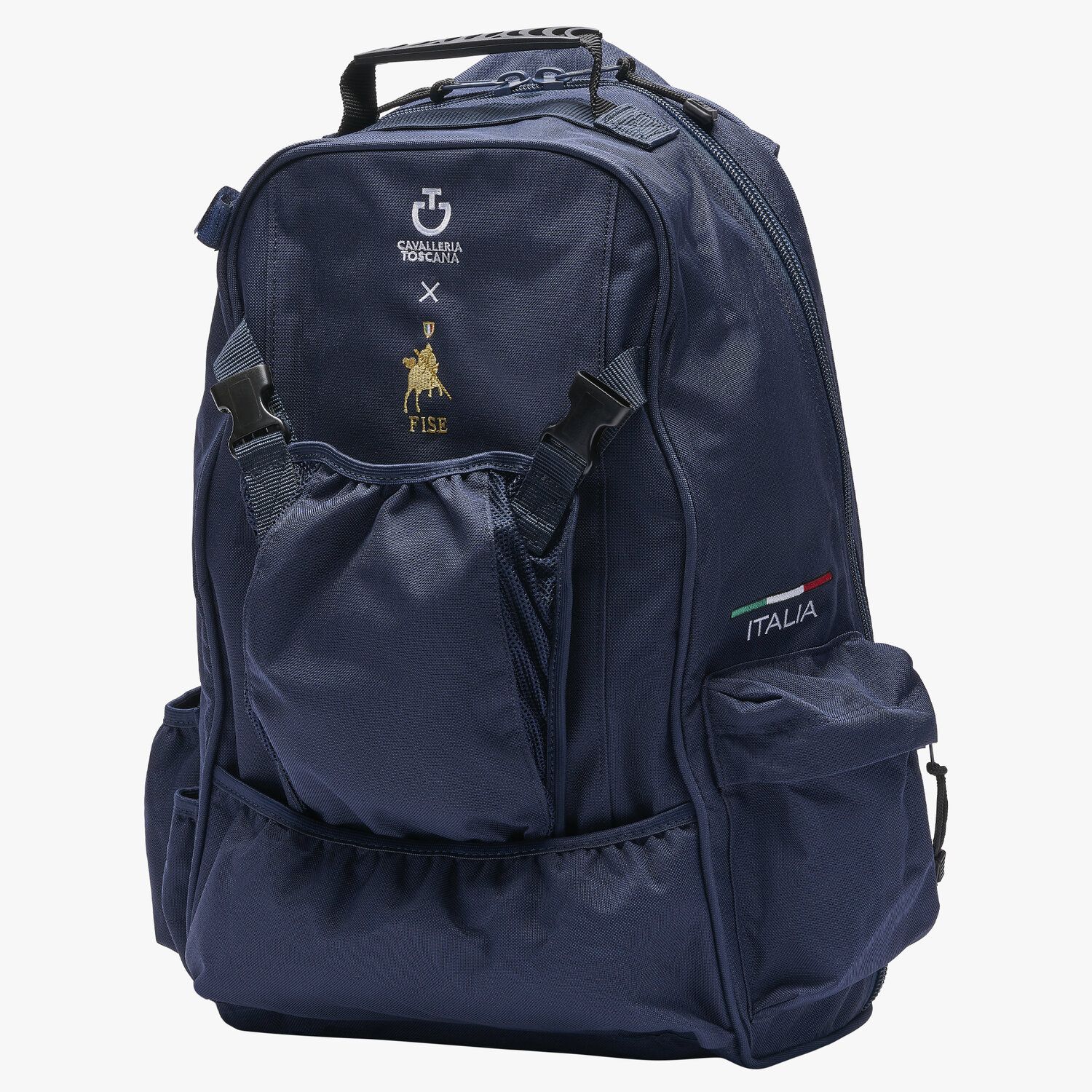 Cavalleria Toscana EQUESTRIAN BACKPACK FISE NAVY-3