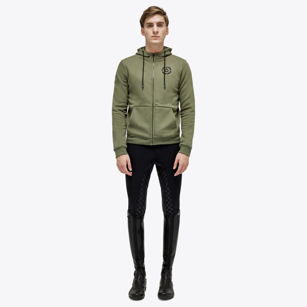 Men’s hoodie with a zip