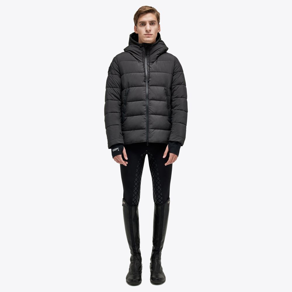 MEN’S PUFFER JACKET IN QUILTED NYLON