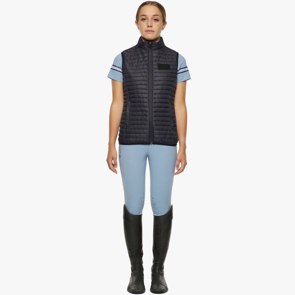 Young rider unisex puffer gilet in nylon