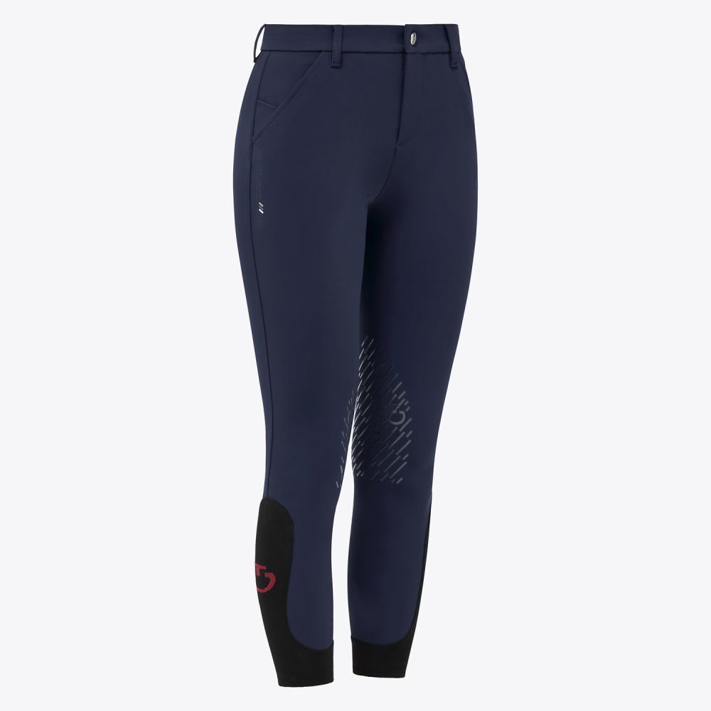 Girls’ riding breeches in four-way stretch technical fabric