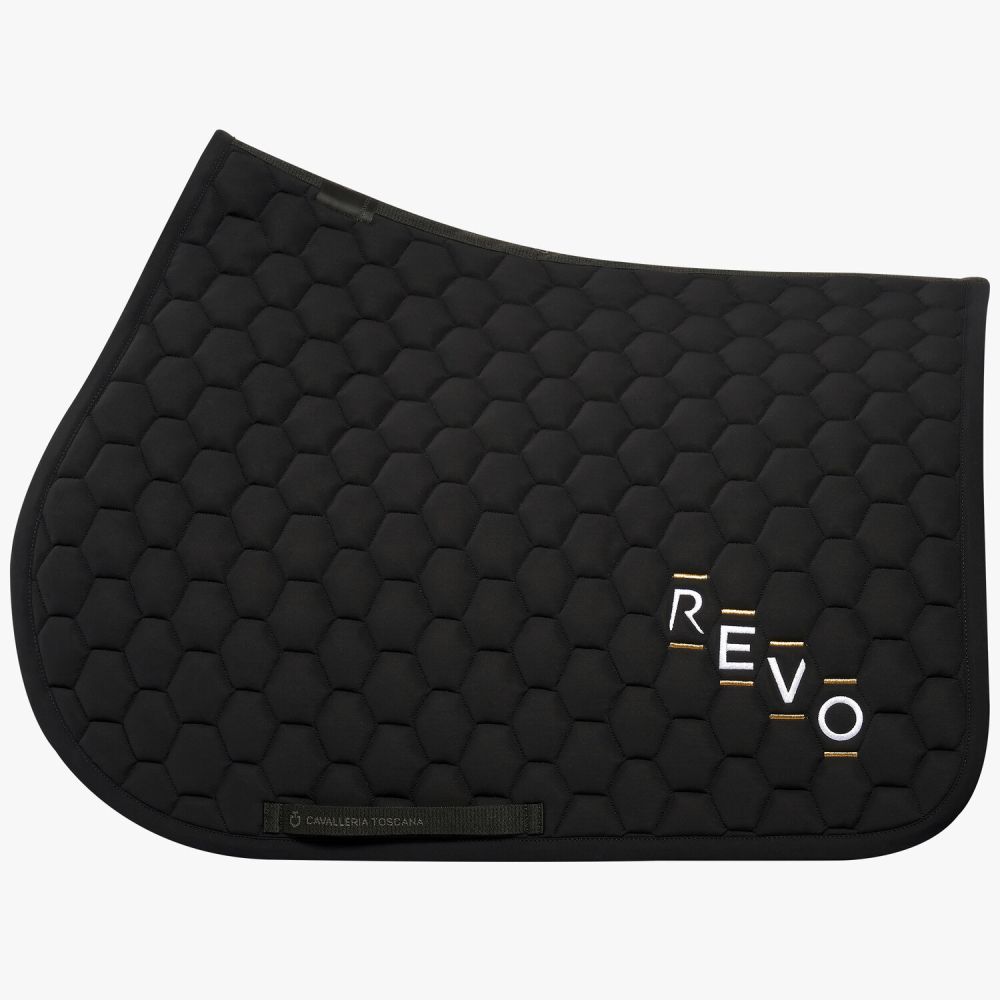 Jumping saddle pad in performance jersey