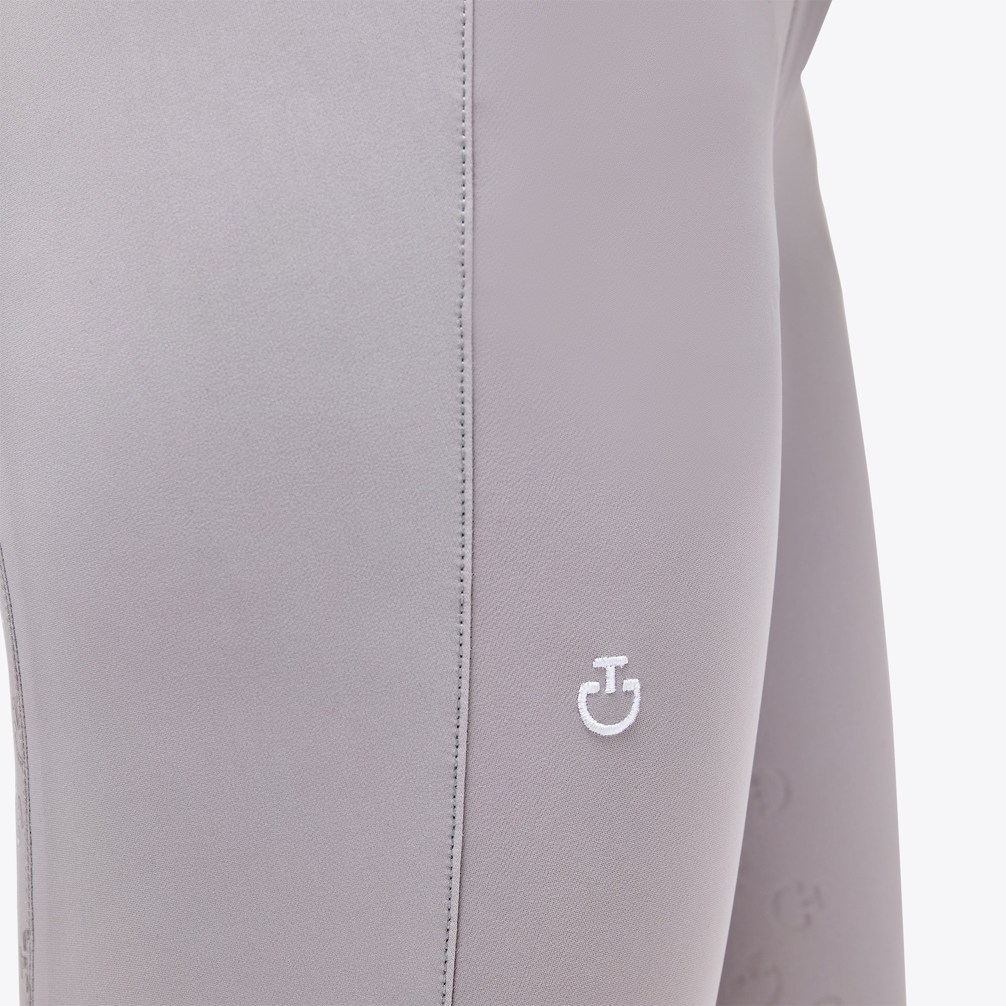 Cavalleria Toscana Cavalleria Toscana Women's full grip dressage breeches LIGHT GREY-8